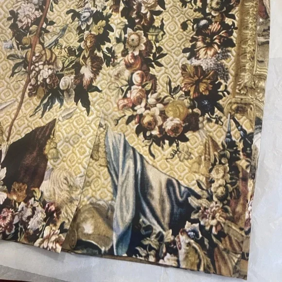 NWT! RARE! D&G Dolce & Gabbana ITALY RENAISSANCE Roman Empire Print Skirt 42